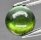 (image for) Good Price Certified Rare Green Tourmaline Cat´s Eye 2,18 carat Round Cabochon Transparent Sharp Eye fr Mozambique Purchase Now!