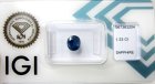 (image for) Good Price Certified Top Quality Deep Greenish Blue Sapphire 1,33 carat Oval Cut Stunning Colour&Luster Australia Purchase Now!