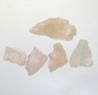 (image for) Good Price Parcel 5 pcs Very Nice Colour Morganite (Pink Beryl) 10,66 carat Natural Crystal Good - Very Good Quality from Nigeria Purchase Now!