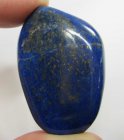 Bra Pris Mycket fin Lapis Lazuli 32,25 gram trumlad Skarp Blå Färg från Afganistan Köp Nu!