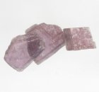 (bild för) Bra Pris Parti 3 st Intressant Vacker färg Rosa Violett Litiumglimmer (Lepidolit) 14,8 gram Naturliga bitar Glimmer Fint Samlarobjekt från Brasilien Köp nu!