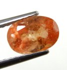 (bild för) Bra Pris Sällsynt Äkta Obehandlad Imperial Rosa Orange Topas 1,52 carat Oval Slipad Ouro Preto, Minas Gerais, Brazil Köp Nu!