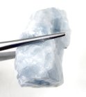 (image for) Good Price Exciting Rough Uncut Beautiful Blue Calcite 11,6 grams Natural Fragment Piece Translucent & Sharp Color from Brazil Buy Now