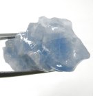 (bild för) Bra Pris Spännande Rå Oslipad Vacker Blå Kalcit 6,8 gram Naturligt Brottstycke Bit Translucent & Skarp Färg från Brasilien Köp Nu