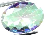 (bild för) Bra Pris Topp Lystrande Multi Färgspelande Mystik Kvarts 3,77 carat Oval Slipning Mycket Fin Kvalitet Spännande Matrial för Smyckestillverkare Köp Nu!