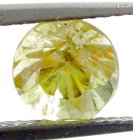 (bild för) Bra Pris Bra kvalitet Guld Gul Krysoberyll 1,95 carat Rund Slipning Fin Lyster & Färg från Afrika Köp Nu!