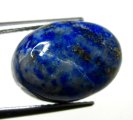 (bild för) Bra Pris Vackert Blå Mönstrad Afgansk Lapis Lazuli 9,86 carat Oval Cabochon Slipning Bra Kvalitet Köp Nu!