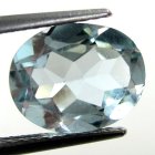 (bild för) Bra Pris Mycket Vacker Himmelsblå Topas 3,19 carat Oval Slipning Topp Lyster & Kvalitet från Brasilien Köp Nu!