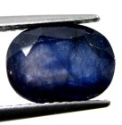 (bild för) Bra Pris Behandlad Mycket Fin Kungsblå Safir 4,53 carat Oval Fasett Slipning Bra Kvalitet & Färg från Madagaskar Köp Nu!