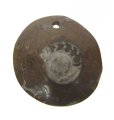 (image for) Good Price Unique Jewelry Fossile Ammonite in Matrix 8,90 gram Polished Pendant with Hole from Morocko Purchase Now!