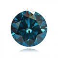 Bra Pris Topp lystrande Naturlig Blå Diamant 0,01 carat Brilliant Slipning 1,3 mm Kvalitet SI Köp Nu!