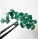 (image for) Good Price Parcel 25 Pcs Rough Uncut Very Rare Vivid Bluish Green Emerald Crystal 11,72 carat Natural Crystal Transparent from Colombia Purchase Now!