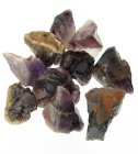 (image for) Good Price Parcel 5 pcs Untreated Rough Uncut Violet with White Quartz Banded Amethyst 175 carat Natural Crystal Piece Fine Color & Quality from Brazil Buy Now!