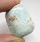 (image for) Good Price Very Nice Rare Blue Aragonite 25,85 gram tumbled Interesting Appearance from Pakistan Purchase Now!