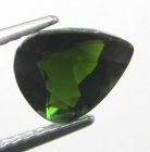 (bild för) Bra Pris Mycket Fin Djup Grön Turmalin 1,66 carat Dropp Slipning med Fin Lyster & Kvalitet från Nigeria Köp Nu!
