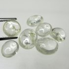 (bild för) Bra Pris Parti 7 st Mycket Sällsynt Forsterit 6,50 carat Oval/Semi-rund Cabochon Samlarsten fr Burma Köp Nu!
