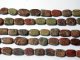 (image for) String Multicolour Unakite approx 100 carat Polished Oval Drilled 36 cm