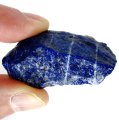 (bild för) Bra Pris Rå Oslipad Mycket Vackert Blå Afgansk Lapis Lazuli 34 gram Naturligt Brottstycke Bit Topp Kvalite & Finaste Blå Färg Samlarsten Köp Nu!