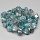 (image for) Good Price Parcel 34 pcs Rough Uncut Blue Zircon 104,31 carat Natural Crystal´s from Cambodia Purchase Now!