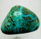 Good Price Top Quality Tumbled Peru Chrysocolla 23,65 Gram Nice Pattern of Bluegreen Colour Purchase Now!