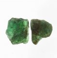 Bra Pris Parti 2 st Fin Rå Oslipad Grön Apatit 12,75 carat Naturlig Kristall från Madagaskar Köp Nu!