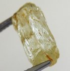 Transparent Oslipad Beryll 3,74 Ct Naturlig Kristall från Brasilien