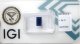 (image for) Good Price Certified Very Nice Quality Top Dark Royal Blue Sapphire 1,26 carat Baguette Cut Nicest Colour&Luster Australia