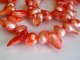 (image for) Orange Freshwaterpearl Blister 13-17mm 37-39cm/str.