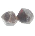 (bild för) Bra Pris Parti 2 st Obehandlad Sällsynt Rå Oslipad Djup Rödaktigt Brun Zirkon 35,96 carat Naturlig Kristall Snygg Kubisk Form från Afrika Köp Nu!