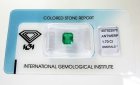 (bild för) Bra Pris Certifierad Sällsynt Topp Grön Smaragd 1,70 carat Smaragd Slipning Fin Kvalitet fr Panjshir Valley Afganistan Köp Nu!