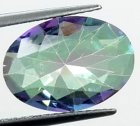 (bild för) Bra Pris Topp Lystrande Multi Färgspelande Mystik Kvarts 3,72 carat Oval Slipning Mycket Fin Kvalitet Spännande Matrial för Smyckestillverkare Köp Nu!