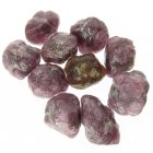 (image for) Good Price Parcel 10 pcs Purplish Red Ruby (Corundum) 72,75 carat Natural Crystal/Nuggets Good Quality Nice Colour from Kashmir Pakistan Purchase Now!