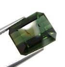 (image for) Good Price Very Nice Green Tourmaline 5,52 carat Octagon Cut Nice Luster & Quality from Nigeria Purchase Now!