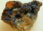 (bild för) Bra Pris Mycket fin Djup Mörk Blå Azurit 58,8 gram Fin Samlar Mineral Naturlig Kristaller på matrix från Marocko Köp Nu!