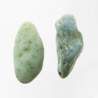 (bild för) Bra Pris Parti 2 st Fin Färg Naturlig Larimar (Pektolit) 19,73 carat från Dominicanska Republiken Köp Nu!