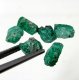 (image for) Good Price Parcel 6 Pcs Rough Uncut Very Rare Vivid Bluish Green Emerald Crystal 3,29 carat Natural Crystal Transparent from Colombia Purchase Now!