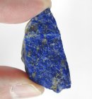 (image for) Good Price Rough Uncut Very Beautiful Blue Afghan Lapis Lazuli 26 grams Natural Fracture Piece Top Quality & Finest Blue Color Collector's Stone Buy Now!