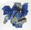 (bild för) Bra Pris Parti 10 st Rå Oslipad Vackert Blå Afgansk Lapis Lazuli 145 gram Brottstycken Bra Kvalitet Köp Nu!