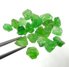 (bild för) Bra Pris Parti 19 st Mycket Sällsynt Intensiv Grön Tsavorit Granat 12,16 carat Naturlig Kristall Topp Kvalitet från Tanzania Köp Nu!