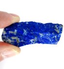 (image for) Good Price Rough Uncut Very Beautiful Blue Afghan Lapis Lazuli 26 grams Natural Fracture Piece Top Quality & Finest Blue Color Collector's Stone Buy Now!
