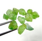 (bild för) Bra Pris Parti 12 st Mycket Sällsynt Intensiv Grön Tsavorit Granat 16,03 carat Naturlig Kristall Topp Kvalitet från Tanzania Köp Nu!