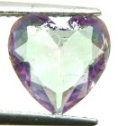 (bild för) Bra Pris Topp Lystrande Multi Färgspelande Mystik Kvarts 1,95 carat Hjärt Slipning Mycket Fin Kvalitet Spännande Matrial för Smyckestillverkare Köp Nu!