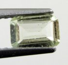 (bild för) Bra Pris Mycket Vacker Gulaktig Grön Heliodor (Beryll) 0,39 carat Oktagon Slipning Fin Kvalitet & Lyster från Madagaskar Köp Nu!