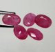 (image for) Good Price Parcel 5 pcs Very Nice Pinkish Red - Purple Red Ruby 2,47 carat Oval Cut Nice Luster & Price Worthy Quality from Madagascar Purchase Now!