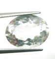 (bild för) Bra Pris Mycket Vacker Äkta Bergkristall (Färglös Kvarts) 6,85 carat Oval Slipning Topp Kvalitet & Lyster Perfekt till Samlare och Juvelerare från Indien Köp Nu!
