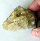 (bild för) Bra Pris Snygg Kubisk Gul Flourit Kristall Formation 125 gram Mycket Fin Spännande Samlar Stuff från Marocko Köp Nu!