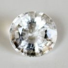 (bild för) Bra Pris Mycket Sällsynt Pollucit 3,69 carat Rund Slipning Härlig Lyster & Kvalitet Samlarsten från Burma Köp Nu!