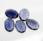 Good Price Parcel 5 pcs Very Nice Colour Blue Violet Iolite 2,72 carat Oval Cut Good Quality from Tanzania Purchase Now!
