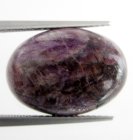 (image for) Good Price Very Rare Beutiful Violet Pattern Charoite 11,65 carat Oval Cabochon from Sibiria Russia Purchase Now!