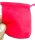 (image for) Good Price Stylish Velvet Jewelry Bag 65x55 mm with Lacing in Neon Pink Color Protect or Store your Gemstone or Jewelry Buy Now!